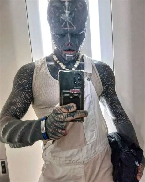 black alien only fans|Tattoo addict turning himself into 'black alien' reveals outlandish .